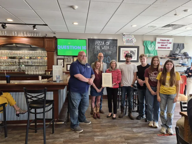 Ernst honors ShinyTop Brewing